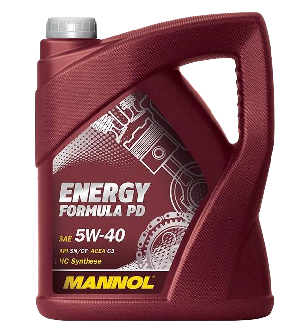 Моторное масло Mannol Energy Formula PD 5W40, 5л (Mannol: MN7913-5)